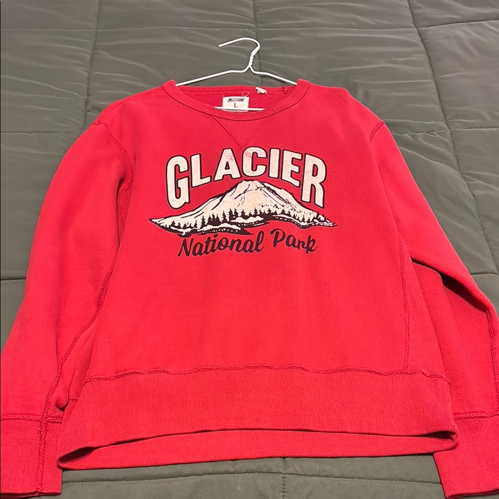 Red Glacier National Park Sweatshirt
